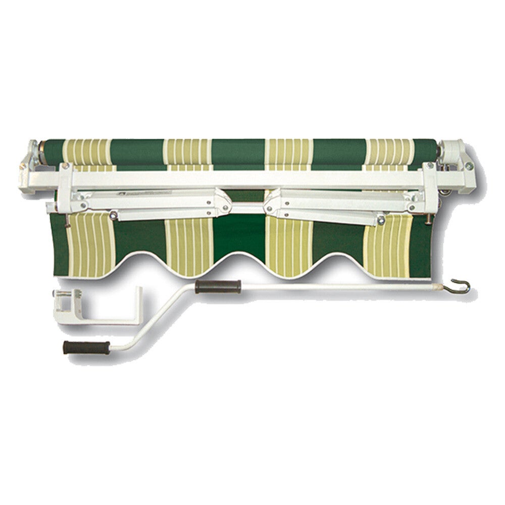 8048574 TENDA DA SOLE AVVOLGIBILE cm.300 x H.200 - giallo/bianco/ara.