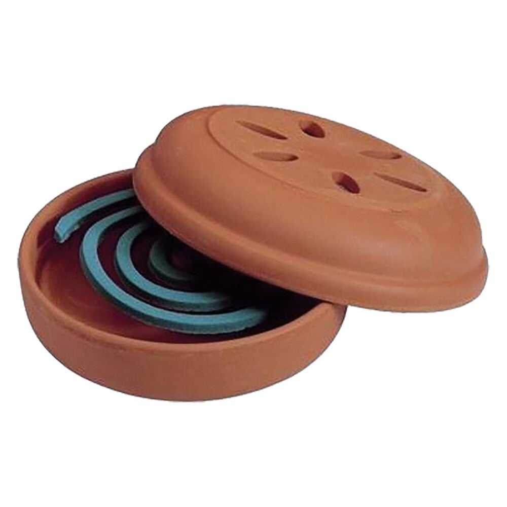 6135910 COCCIO CON SPIRALI INSETTICIDE Vulcano - 1 coccio + 10 spirali