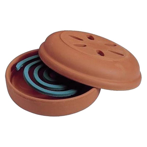 6135910 COCCIO CON SPIRALI INSETTICIDE Vulcano - 1 coccio + 10 spirali