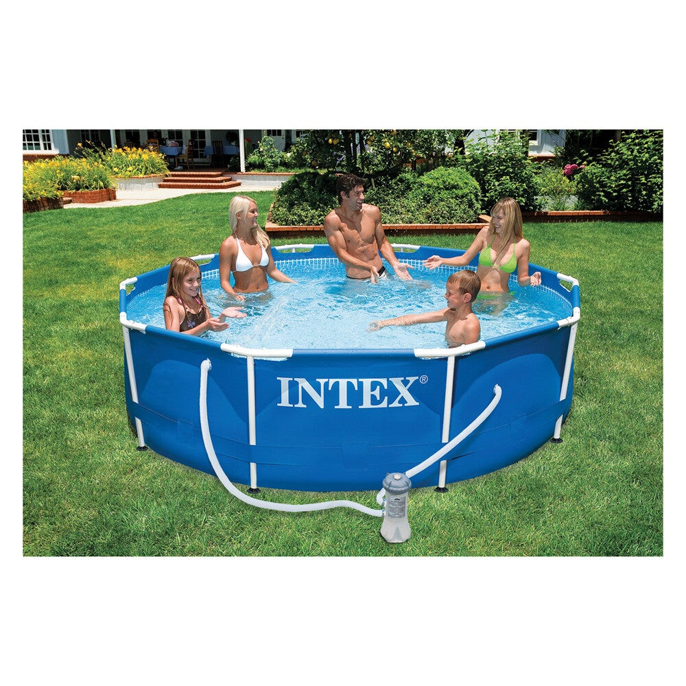 613606 PISCINA CON TELAIO 'LINEA FRAME' cm 305 x 76 - 4485lt pompa 1250 l/h