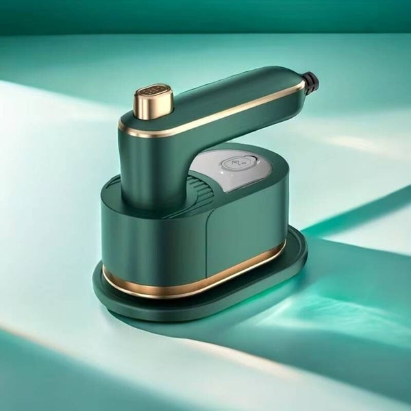 Kalandula Steel Portable Irons Two Portable Irons in Two Colors Rapid Heating 40W Non-Steam Mode