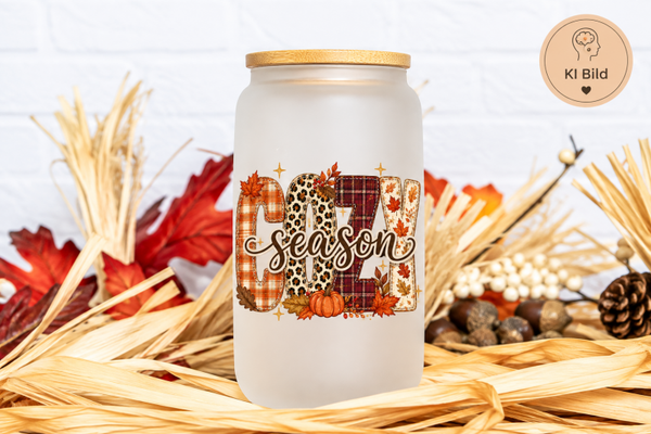 Trinkglas 470 ml / 16 oz 🍂🤎 Cozy Season