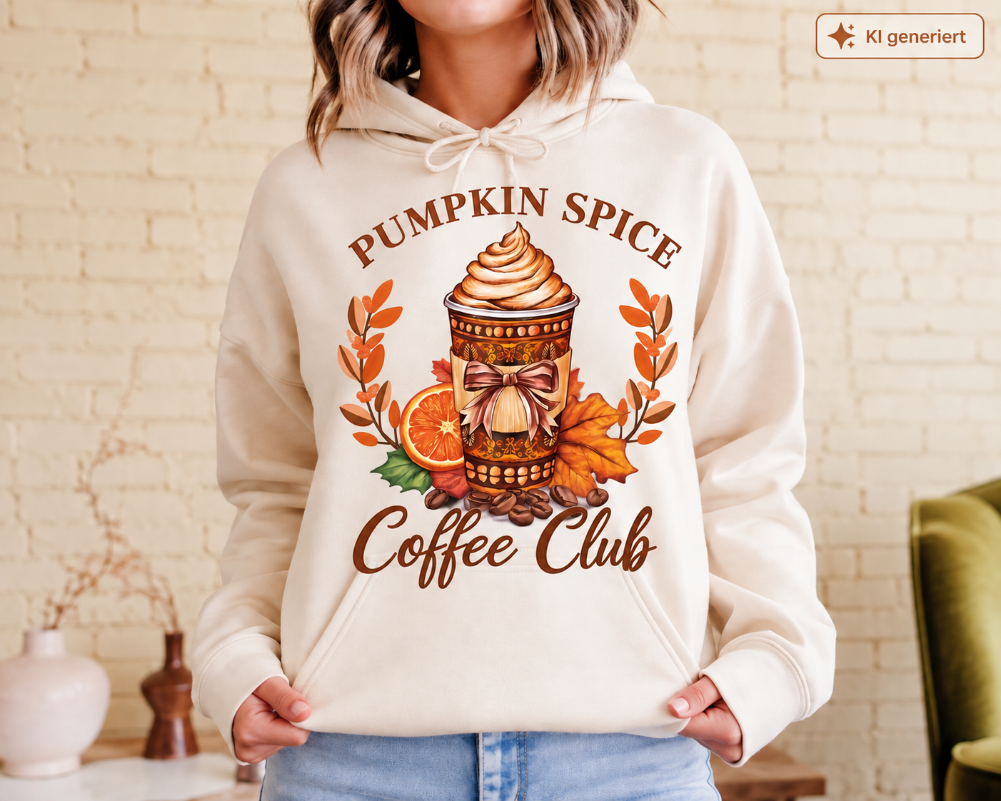 Hoodie Pumpkin Spice Coffee Club 🎃☕🍂🤎