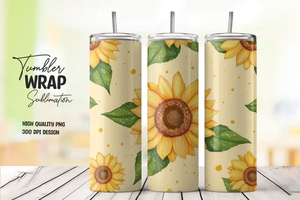 Tumbler "Sonnenblume 1"