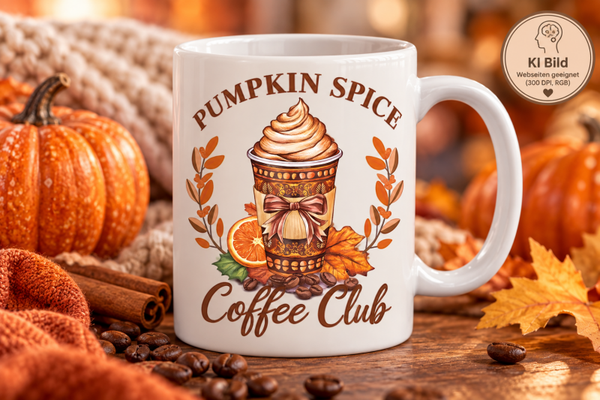 Tasse 330ml  Pumpkin Spice Coffee Club ☕🎃🍂🤎