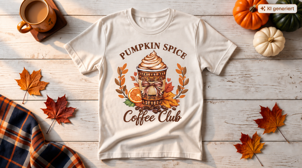 Tshirt Pumpkin Spice Coffee Club 🎃☕🤎