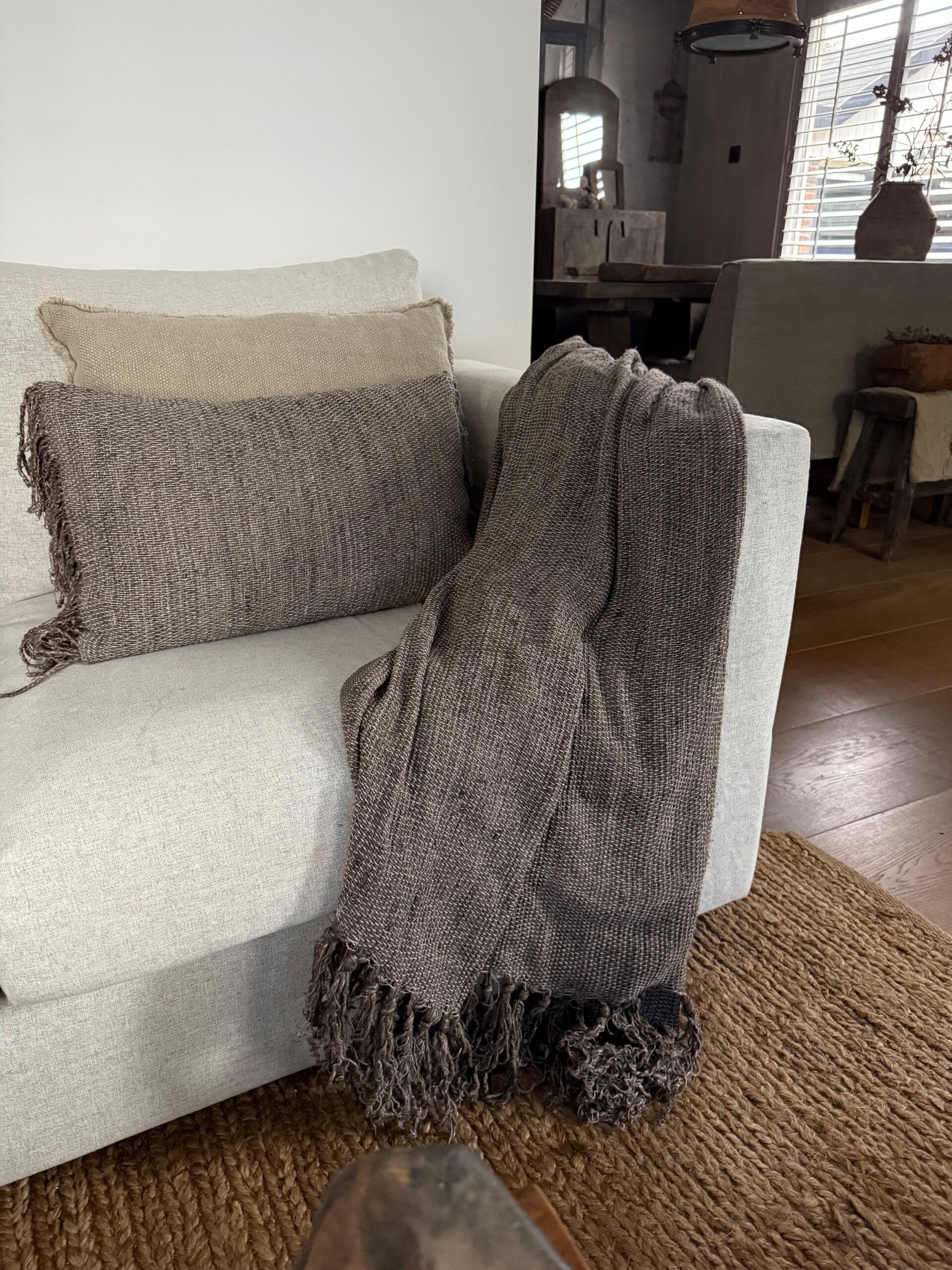 Plaid Marrone  130 x 170 cm - Aura Peeperkorn