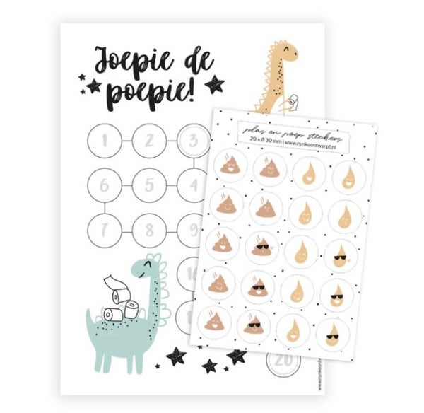 Beloningsposter | Zindelijkheid