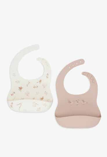 Jollein Slab Siliconen - Lovely Birds - 2 Stuks