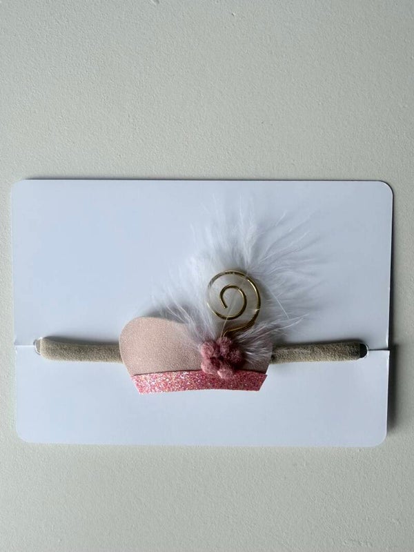 Haarbandje Pietje Roze of Paars