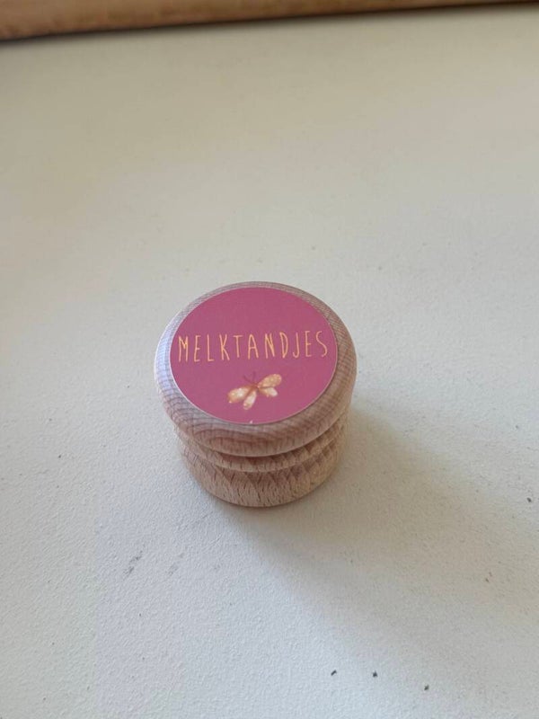 Melktandjes doosje los - 3 varianten