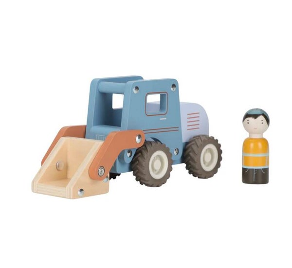 Little Dutch Houten bulldozer