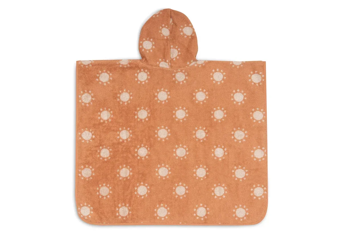 Jollein Badstof Badponcho | Jacquard Sun