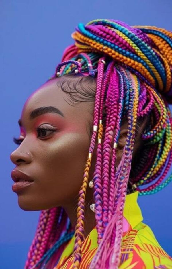 Box Braid Extentions -colour variety