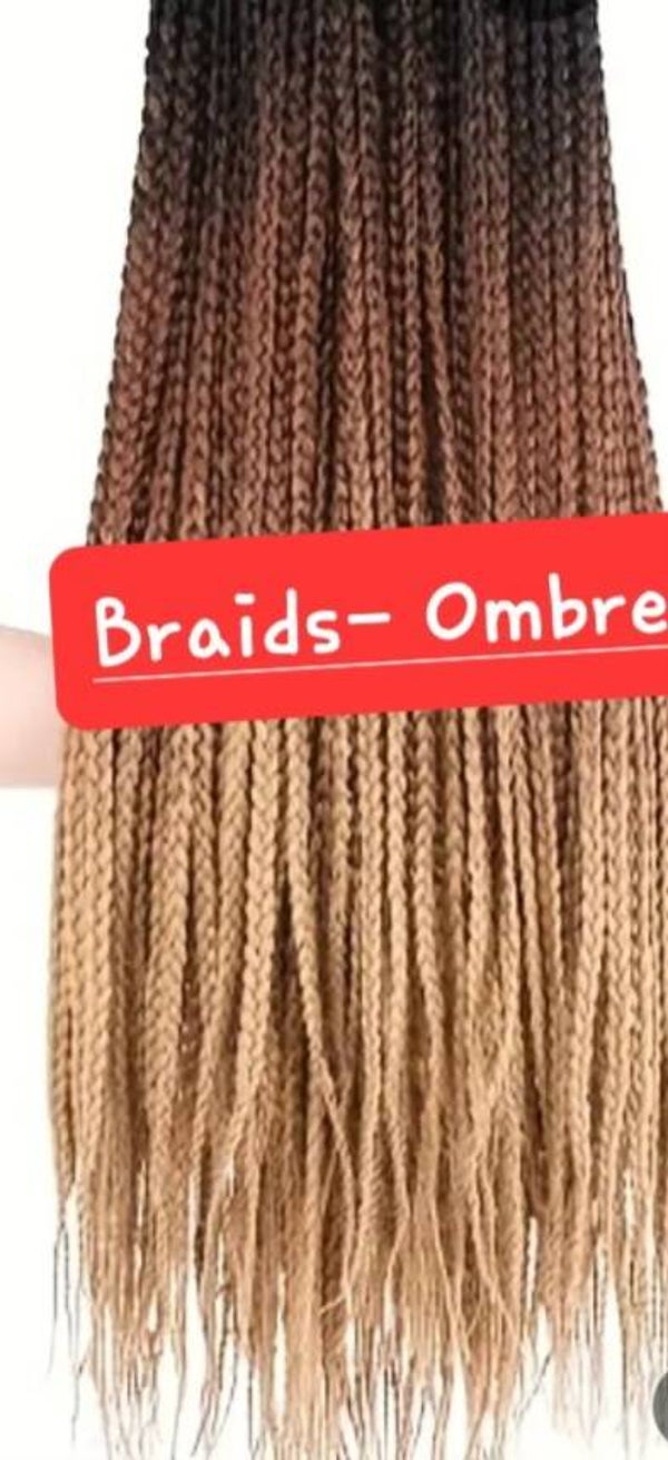 OMBRE box Braids