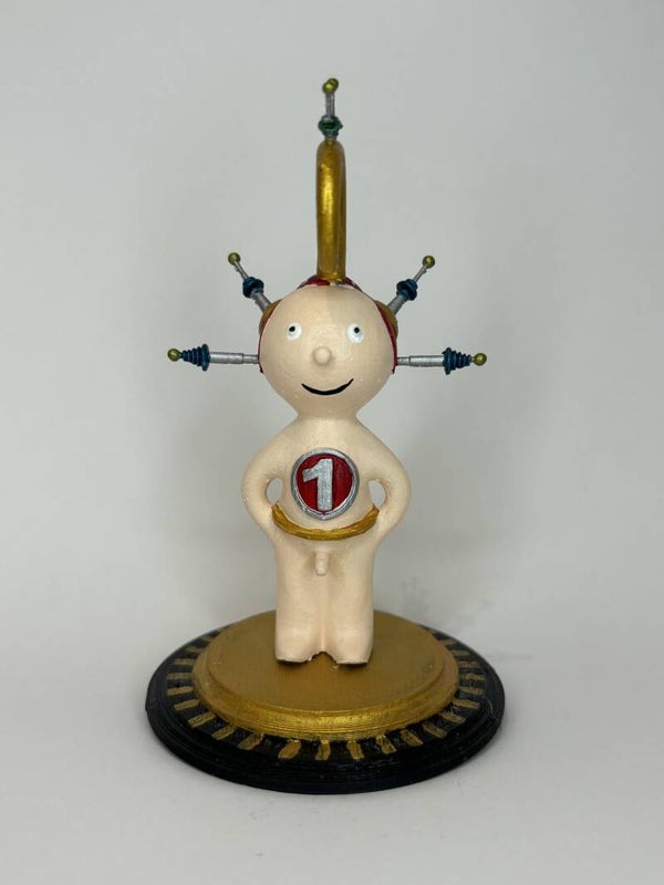 Art Toy Pi Niño del espacio.