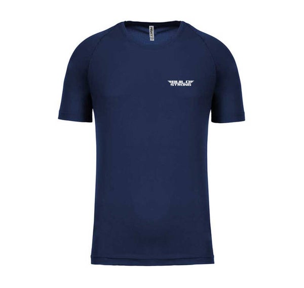 Build Strong Sport T-shirt Heren