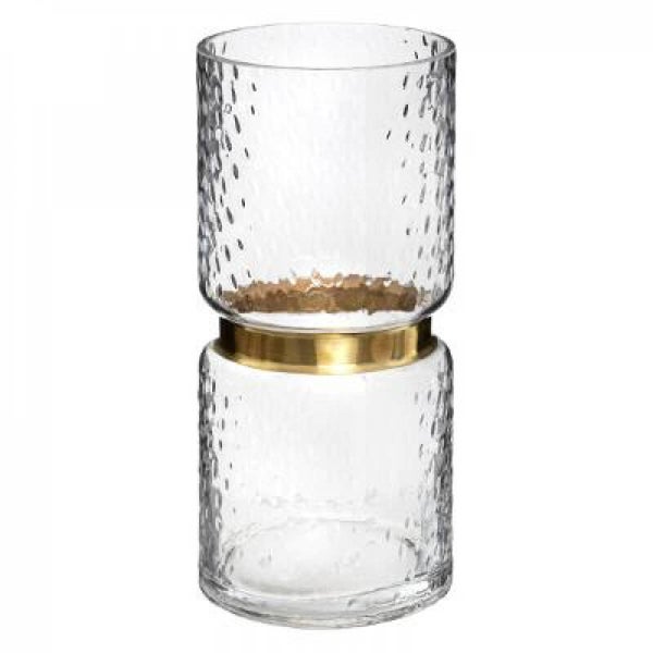 Transparent Golden Vase