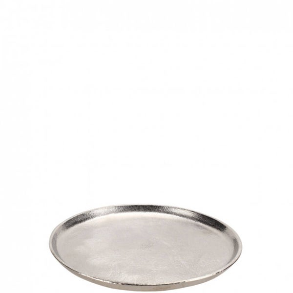 Metalen dienblad rond 25cm