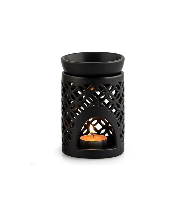 Geurlamp Nimo - Zwart keramiek