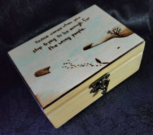 You Are Enough keepsake box