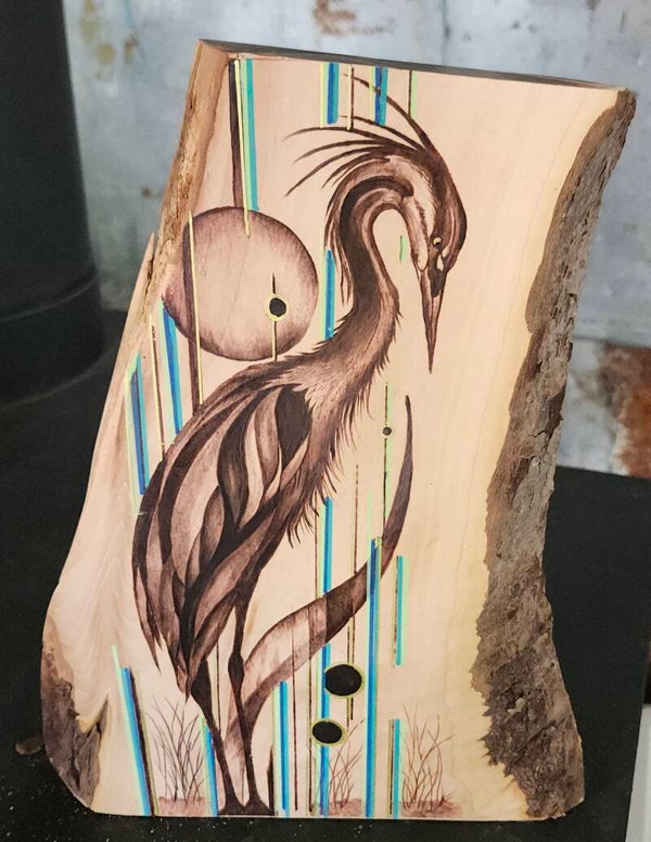 The Heron's Poise