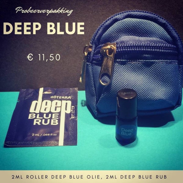 Deep Blue probeerverpakking