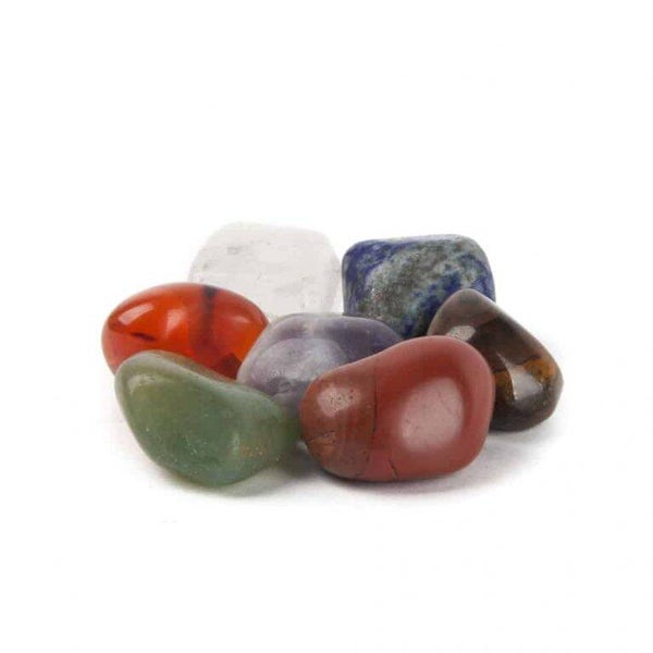 Chakra trommelstenen set