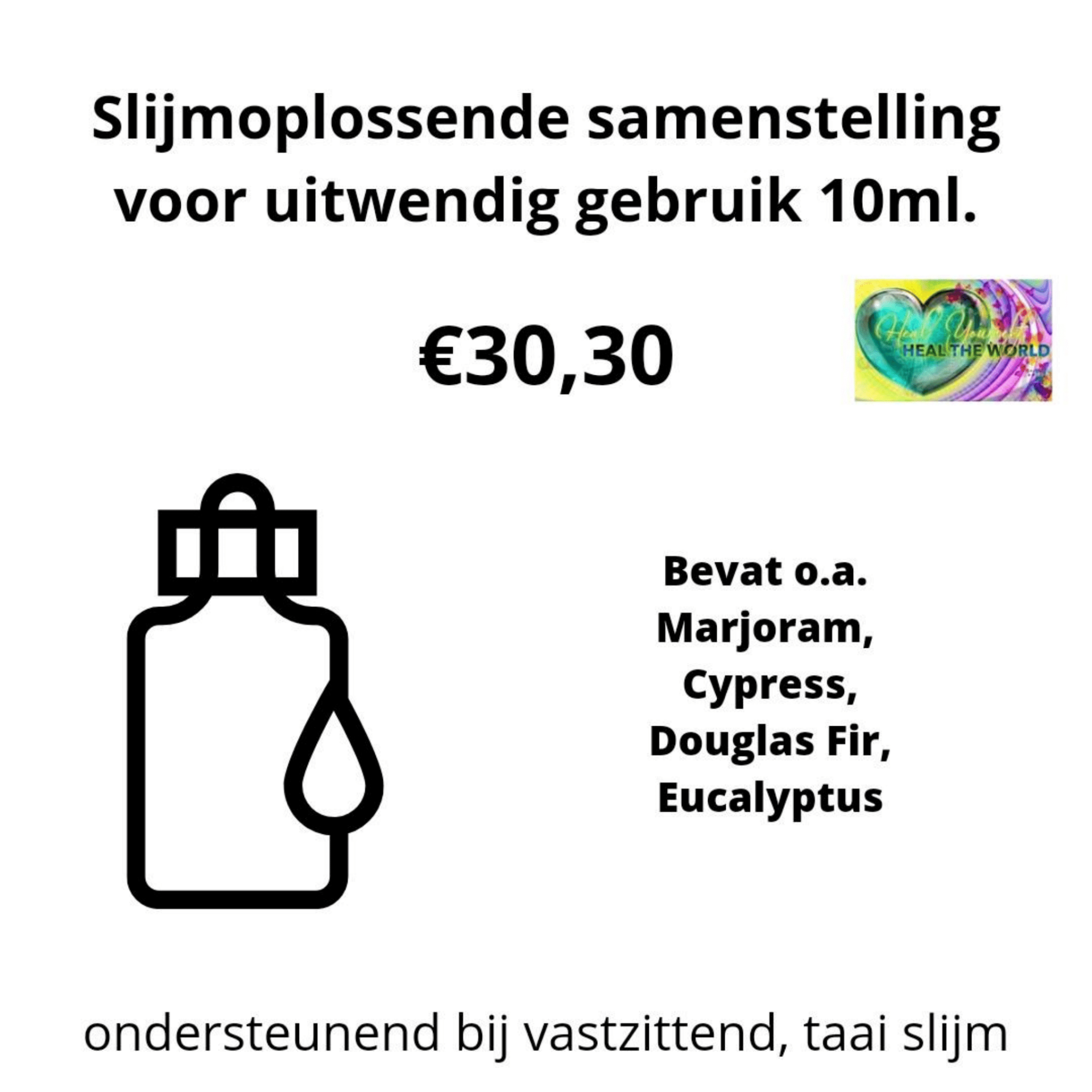 Slijmoplossend uitwendig 10ml