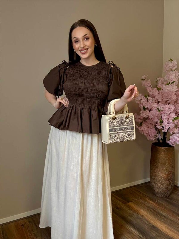 New in: earth essence maxi skirt
