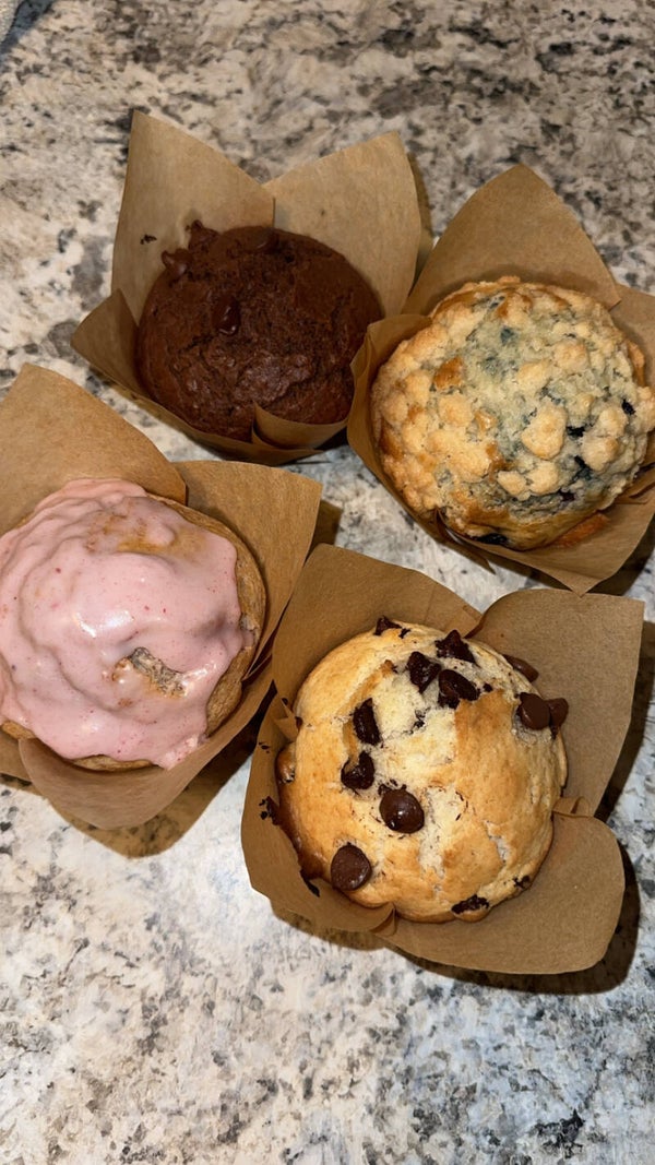 Sourdough muffins