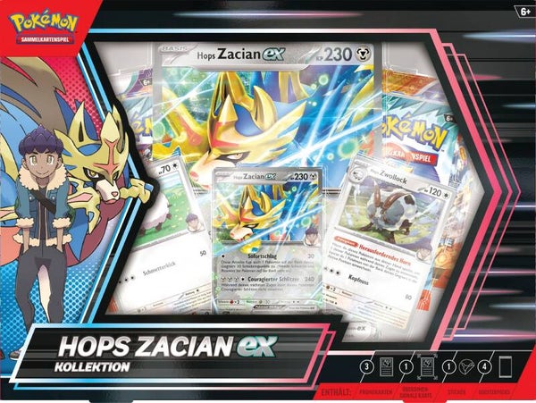 Hop's Zacian ex Box [DEU / ENG]