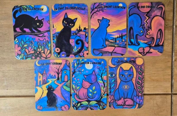 Oracle des Ronrons du Cœur – Oracle Félin d’Amour, d’Intuition et de Réconfort