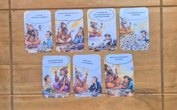 Oracle des Vérités qui Piquent – 44 Cartes d'Humour Spirituel et de Vérités Sans Filtre
