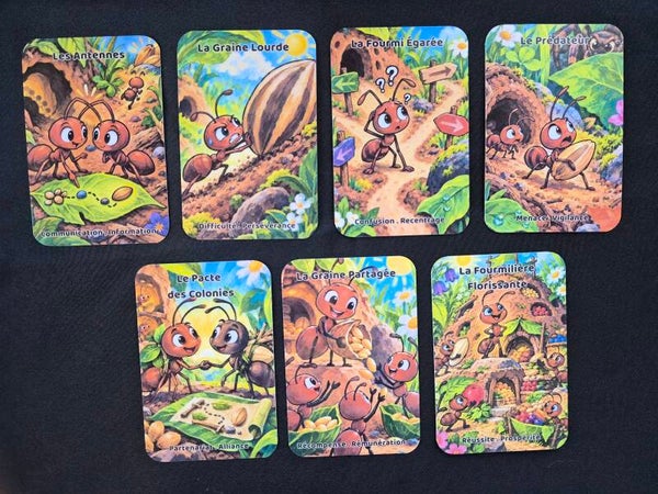 Oracle du Monde des Fourmis – 44 cartes de guidance professionnelle