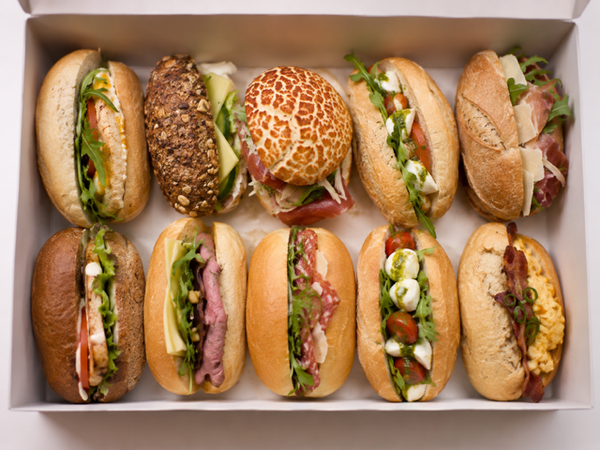 Super de Luxe lunchbox 10 broodjes
