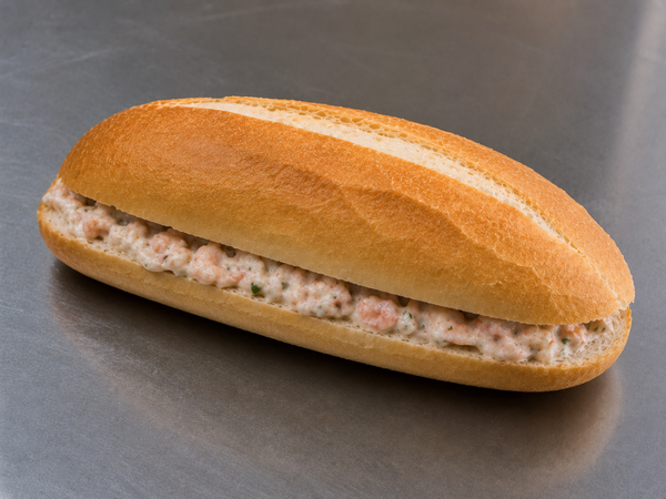 Garnalen knoflook salade