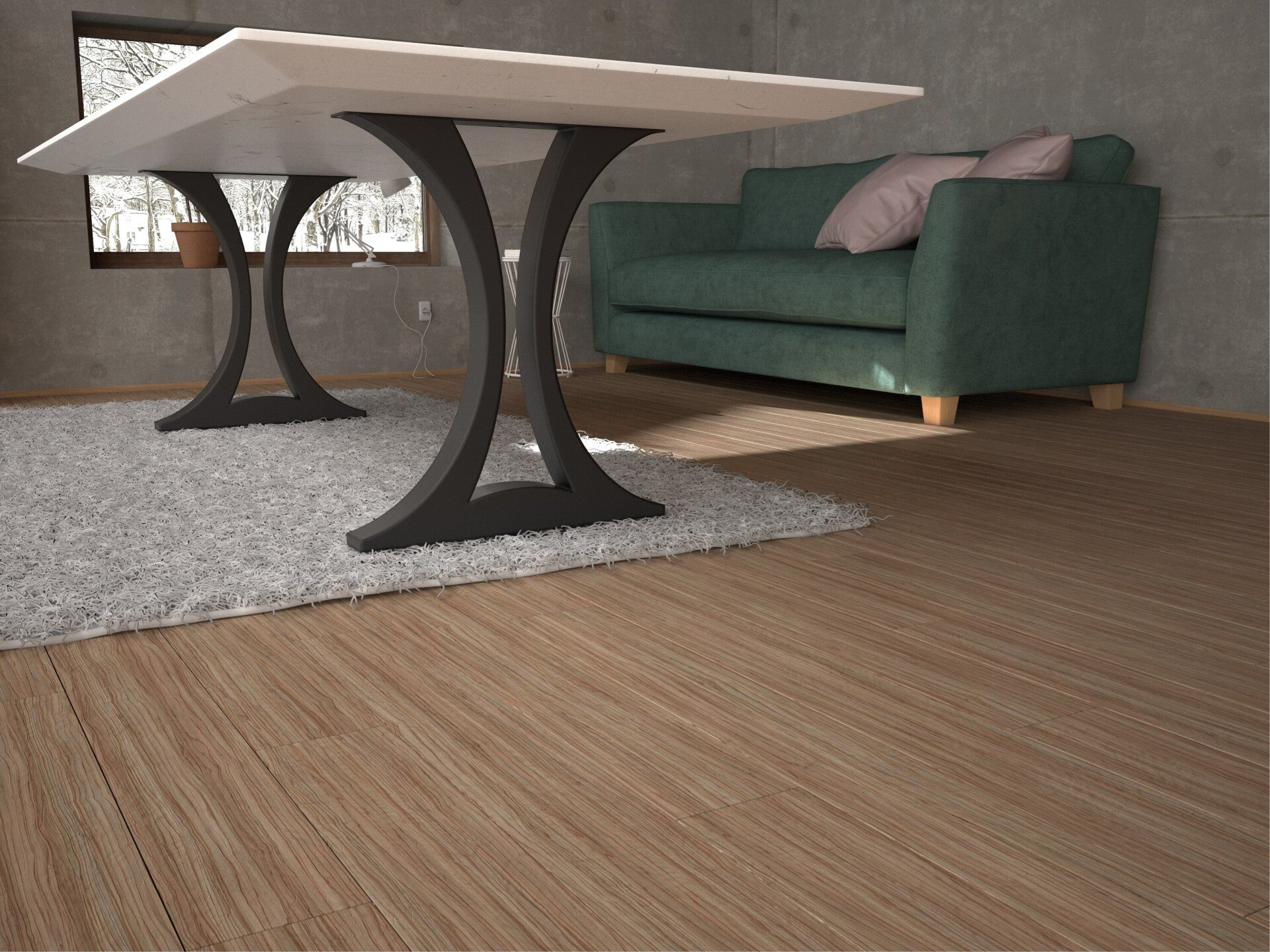 Falcon (Eettafel / Salontafel)