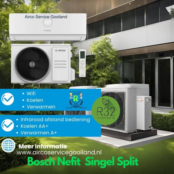 Bosch Nefit Airco 6000i met ingebouwde wifi