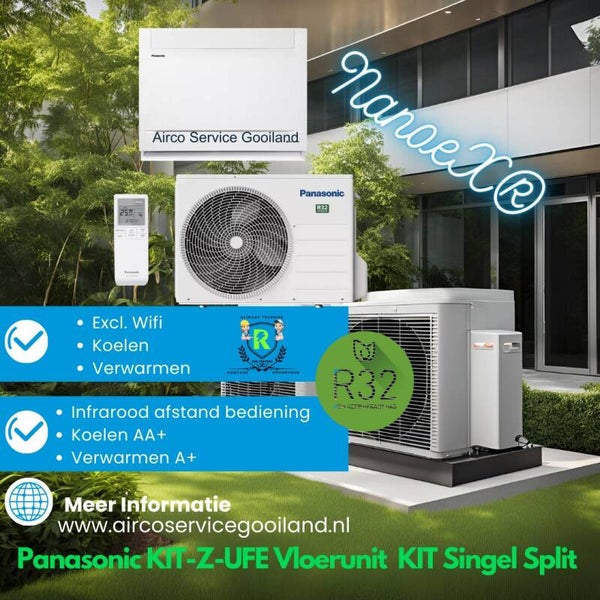 Complete kit vloermodel Panasonic KIT-Z-UFE men NanoeX®