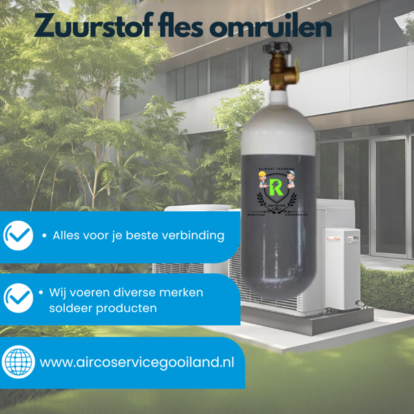 HS-4 Zuurstof cilinder nieuw of omruilen