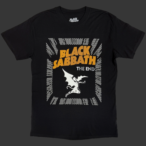 Black Sabbath Unisex T-Shirt: The End Demon (Black) (Back Print) - 2XL