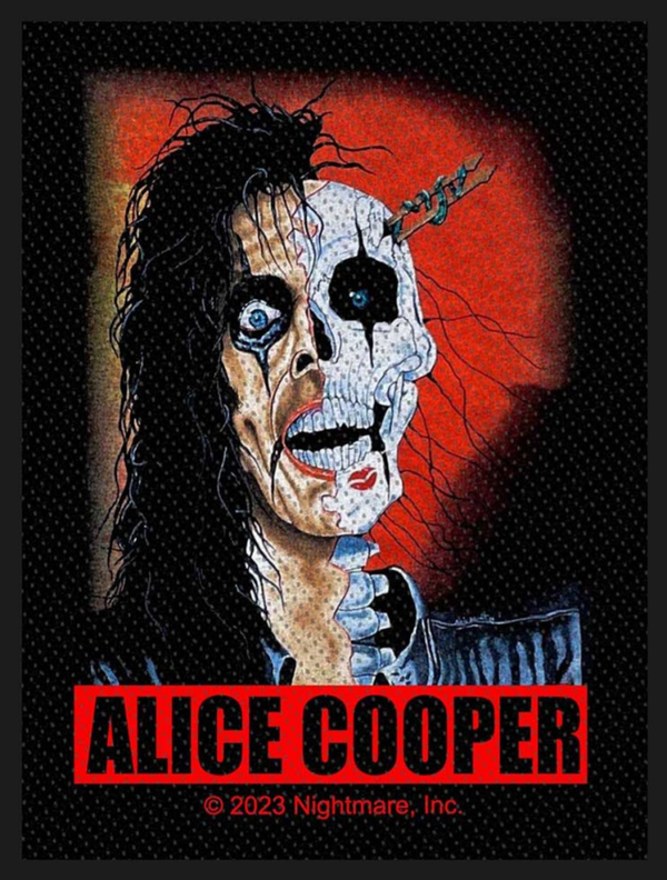Alice Cooper Standard Patch: Trashed