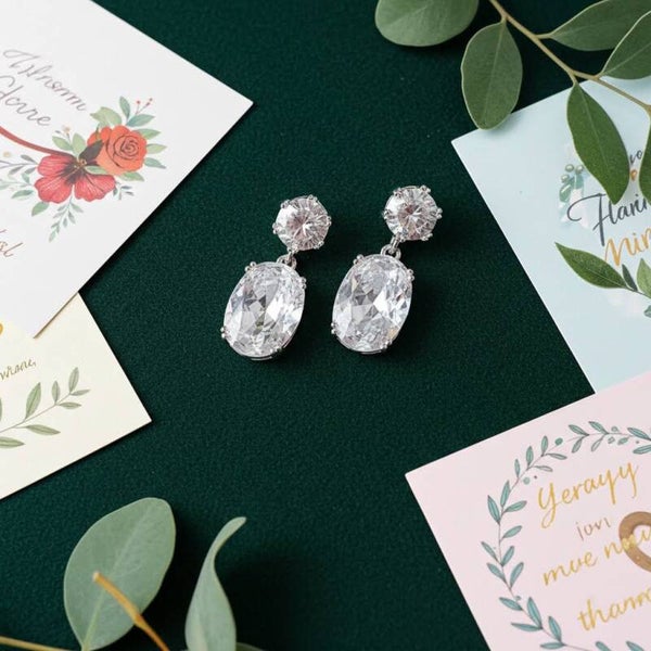 Sparkle Drop Earrings