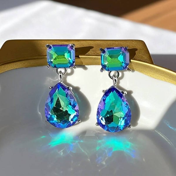 AB Water-Drop Earrings