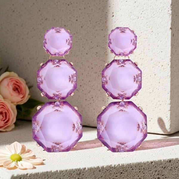 Chunky Rhinestone Earrings