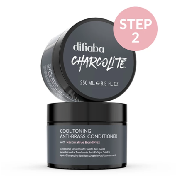 Difiaba Charcolite Cool Toning Anti-brass Conditioner