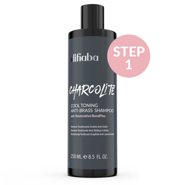 Difiaba Charcolite Cool Toning Anti-brass Shampoo