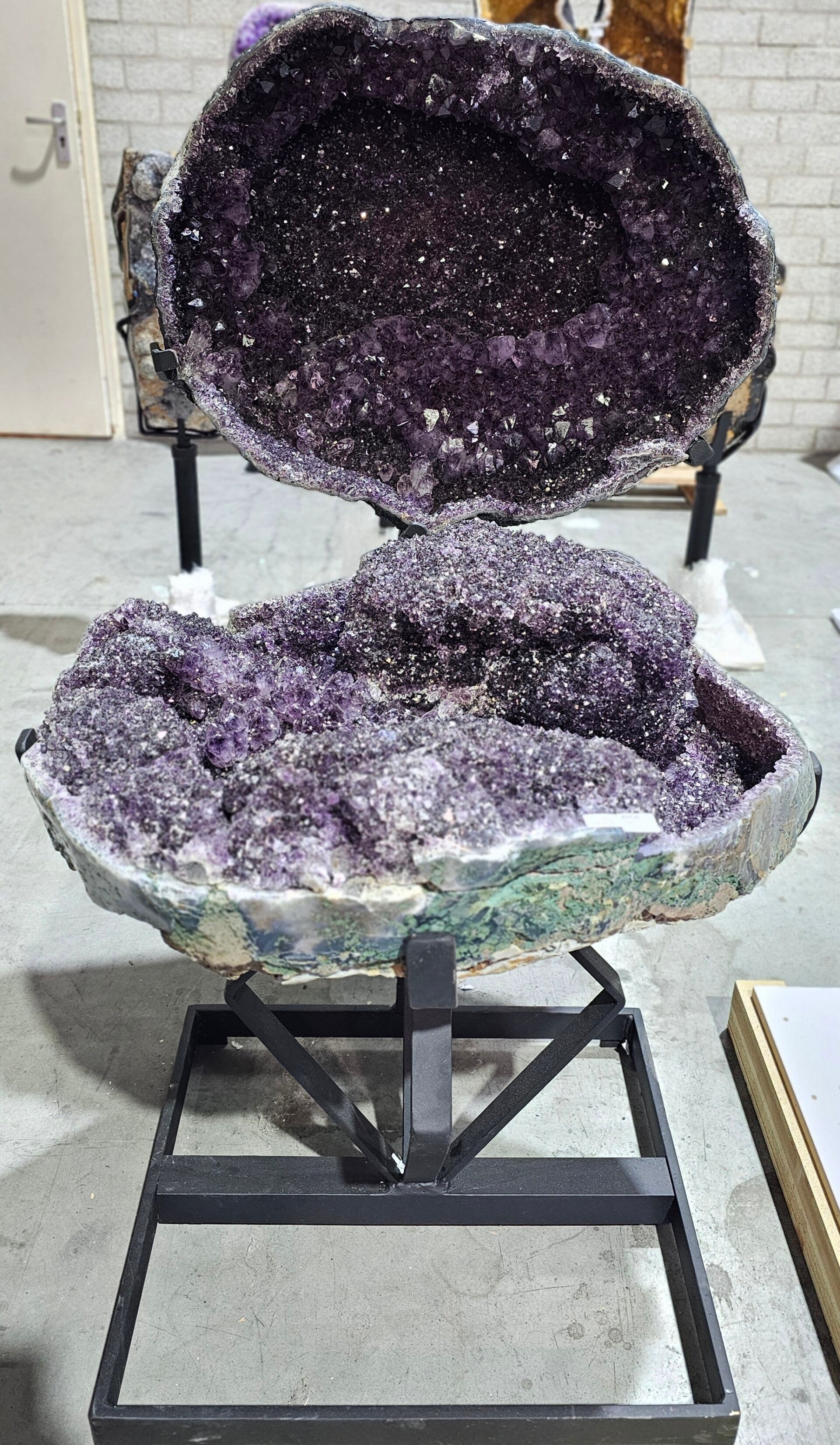 Amethist sieraden doos WBA345