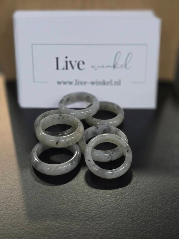 Labradoriet Bol Ring Houders